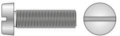 Rocast Surub Cap Cilindric Crestat 84 Otel Gr. 4.8 Nichelat-M3 X 12 (00841312S)