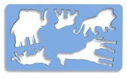 KOH-I-NOOR Sablon Mic cu 5 Animale Salbatice, 2 x 120 x 210 mm (KH-K749 060)