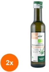Joe and Co Set 2 x Ulei din Canepa Presat la Rece, Crudolio, 250 ml
