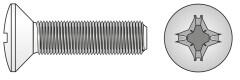 Rocast Surub Cap Semiinecat Locas Cruciform 966 Otel Gr. 4.8 Zincat-M5 X 10 (09664510S)