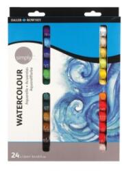 Daler-Rowney Set 24 x 12ml Acuarele Simply Daler Rowney (34500124)