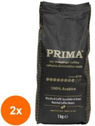 Prima Set 2 x Cafea Boabe 100% Arabica Prima 1Kg