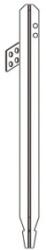 Rocast Electrozi de Impamantare, Otel Zincat la Cald, 2000 mm, Rocast (RMTEX503200S)