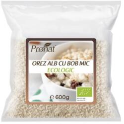 Pronat Foil Pack Orez Alb BIO cu Bob Mic, 600 g, Pronat