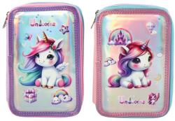 Daemi 3 cipzáras tolltartó, FANCY UNICORN, 19.5x12x6.5 cm (ROB-SC3175)