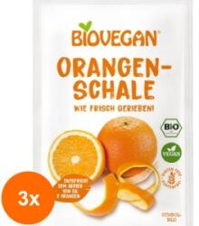BIOVEGAN Set 3 x Coaja de Portocala BIO Rasa, Biovegan, 9 g