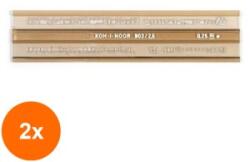 KOH-I-NOOR Set 2 x Sablon Litere si Cifre, 2.5 mm ISO (HOK-2xKH-K748 031)
