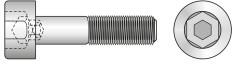 Rocast Surub Cap Mic Inbus 6912 Otel Gr. 8.8-M16 X 180 (6912816180S)