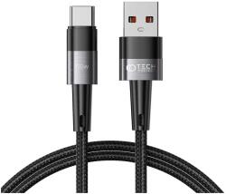 Tech-Protect Ultraboost Kábel USB-C 66W/6A 1m Szürke (128322)