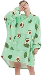 Mormark Pulóver típusú takaró, bolyhos, univerzális méret - Avokado, Hoodzie