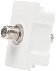 Himel Priza TV de capat tip F 1M Flexo Himel alb (HWDFTV)
