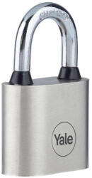 Yale Lakat, Yale Y112/50/165/1, 50 mm, ezüst, edzett, tartós, 10 000 ciklusra tesztelt, 3 db kulccsal (TC252356)