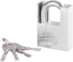 Blossom Lakat, Blossom LS0360, 60 mm, ezüst, magas biztonságú zárszerkezet, függőzár kivitel, kapukhoz, ajtókhoz és szekrényekhez (TC252178)