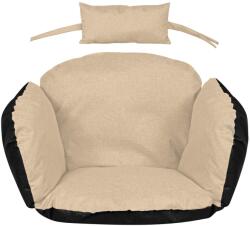 AIO Factory díszpárna akasztószékhez, vízálló, bézs, 112x113cm (FOTEL112BEZ)