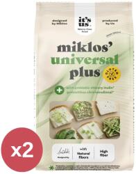 It's Us It's us MIKLOS' Universal mix plus lisztkeverék DUO 2X1000 g - reformnagyker