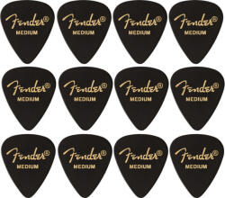 Fender 351 Medium Black 12 Перце за китара (<![CDATA[1980351806]]>)