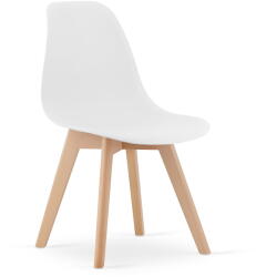  Fehér KITO szék bükkfa lábakkal