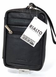 RIALTO fekete, bőr, övre fűzhető autóstáska TARI110257PN-03 - taskaweb