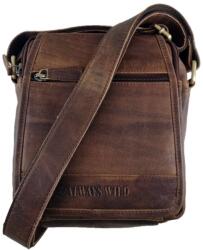 WILD Always WILD kis vörösesbarna fedeles férfi válltáska F0161