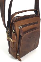 WILD kis vörösesbarna két részes férfi kézi és válltáska W8151