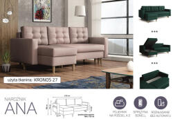 Mindigbútor Ana sarokülő kronos 27 színben - smartbutor