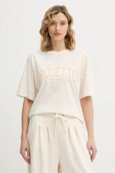 BOSS Orange pamut póló - bézs XL - answear - 31 990 Ft