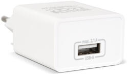 Delight USB Hálózati adapter 1xUSB fehér (55039-1WH) (55039-1WH)