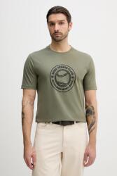 BOSS Green pamut póló TS_Join Logo - zöld S