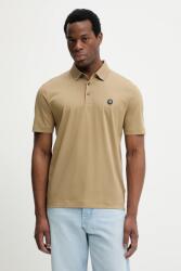 BOSS pamut póló - zöld L - answear - 56 990 Ft