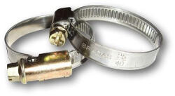 BRADAS Csőbilincs csigamenetes, rozsdamentes W2/9 25-40mm (K1000/2000) (BSW2_25-409)