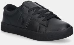 Ralph Lauren gyerek sportcipő FRAZIER - fekete 37