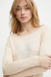 GUESS pulóver ELIZA - bézs XS