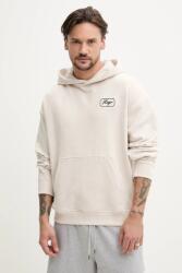 HUGO Blue pamut melegítőfelső - bézs XL - answear - 33 990 Ft