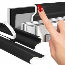  Ablaktömítés ajtó, öntapadós tömítő szalag, 4m, fekete (Uszczelka SAMOPRZYLEPNA 4M)