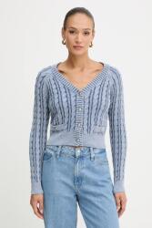 Guess pamut kardigán GISELLE - kék M