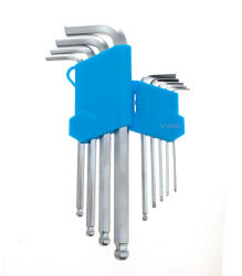 Tagred Imbus kulcsok HEX, IMBUS golyóval, 9 db TA1046 (TA1046)