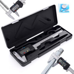 Tagred Elektronikus tolómérő, LCD kijelző 0-150 mm + tok TA4101 (TA4101)