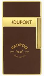S.T. Dupont Cling Padron Brown Big D arany bevonatú szivar öngyújtó - Limitált kiadás (025014)