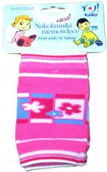 EplusM Csecsemő Mászó Térdvédő, virágos, univerzális méret