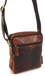 WILD kis vörösesbarna férfi válltáska F0012