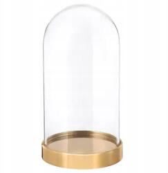 IKEA 19 cm-ES Üvegkupola Ikea Begavning Alappal, arany alap, üveg (703.439.38)