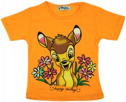 Atabay Póló Rövid Ujjú Póló Blúz Szarvas Mintával 80/86 P44