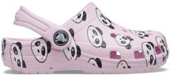 Crocs Saboți Crocs Kids' Classic Panda Print Clog