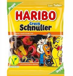 HARIBO Crazy Schnuller gumicukor, 175g, édesgyökér és gyümölcsös ízek (4001686331729)
