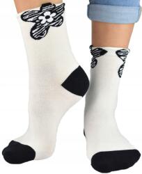 Noviti Zokni, pamut zokni, lány, virágos, Size 35/38