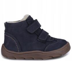Emel Ev 2725D-1 Barefoot cipő, Size 25, sötétkék, báránygyapjú (EV 2725D-1)