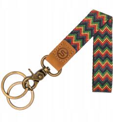  Kulcstartó póráz, kulcstartó, valódi bőr, SmithLane