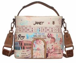  Janet Denese Kézi- és Válltáska -J-111-A TOUR OF ROME- (J-111-A TOUR OF ROME)