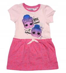 EplusM Pamut ruha, Lol Surprise, rózsaszín, Size 104, 100% pamut