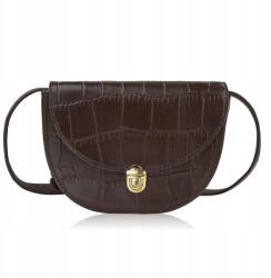 Paolo Peruzzi Női bőr kézitáska, kicsi, kompakt, borítéktáska, barna Paolo Peruzzi (KV-01-BR)